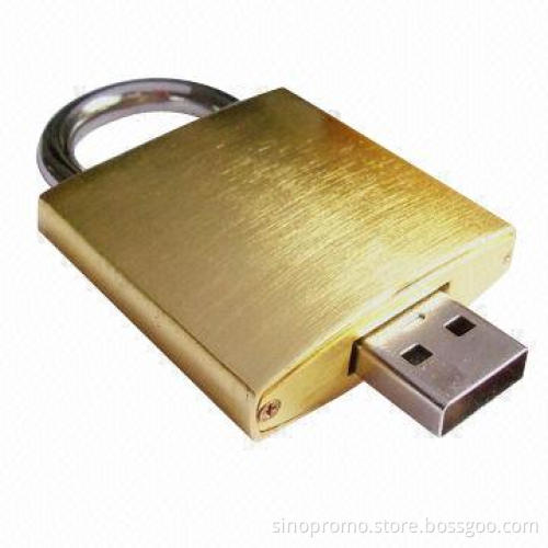 USB drives with lock shape, OEM orders are welcome